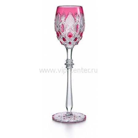 Бокал для вина розовый №3 "Tsar" Baccarat 1499155