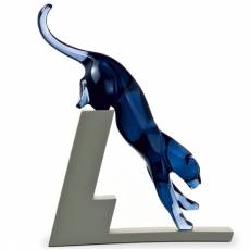 Статуэтка пантера синяя "Panther Midnight" Baccarat 2607754