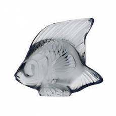 Статуэтка "Рыбка" серая Lalique 3001400