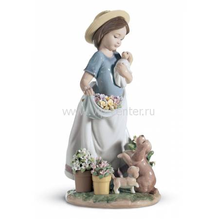 Статуэтка "Игра в саду" Lladro 01006907