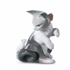 Статуэтка "Кошка и мышка" Lladro 01005236