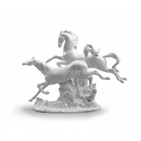 Статуэтка "Лошади в галопе" Lladro 01008682