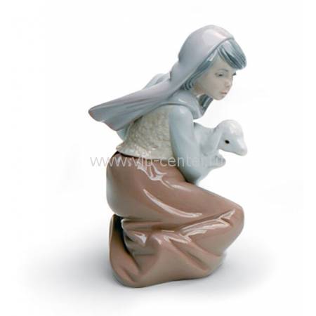 Статуэтка "Пастушка с ягненком" Lladro 01005484