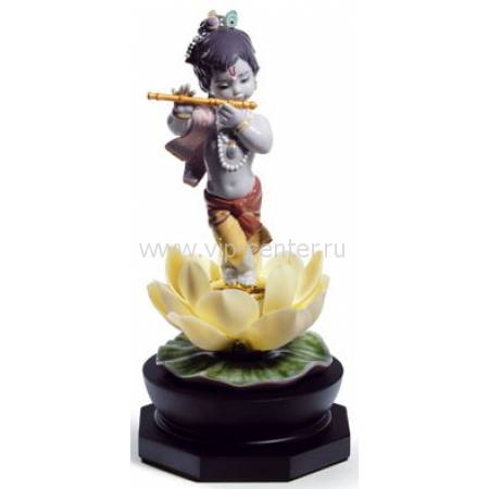 Статуэтка "Гопала Кришна на лотосе" Lladro 01008659