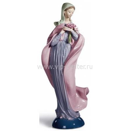 Статуэтка "Мадонна с цветами" Lladro 01005171