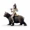 Статуэтка "Кинтаро и медведь" Lladro 01008687