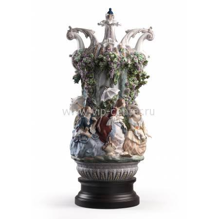 Ваза для цветов "В королевском саду Аранхуэс" Lladro 01001968