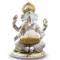 Статуэтка "Мридангам Ганеша (Золотой Ре-Деко)" Lladro 01009278