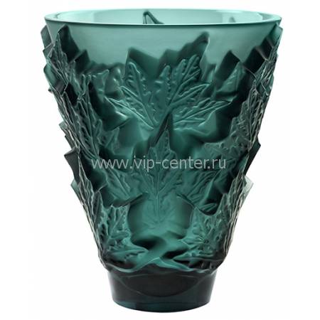 Ваза для цветов зелёная "Champs‑Élysées" Lalique 10598600