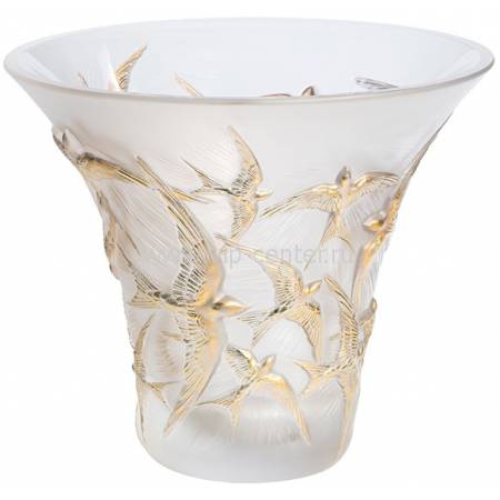 Ваза для цветов "Hirondelles" Lalique 10624000