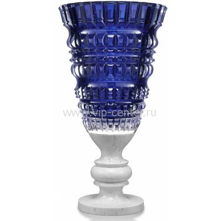 Ваза для цветов синяя "New Antique" Baccarat 2811214
