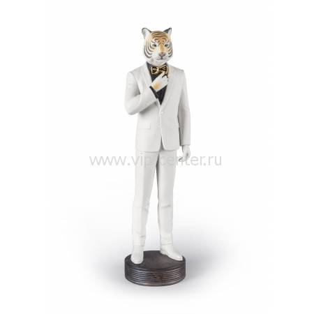 Статуэтка "Мужчина - тигр" Lladro 01009429