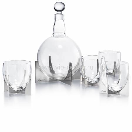 Набор для виски из 4-х стаканов и штофа "HERITAGE PARAISON" Baccarat 2812379