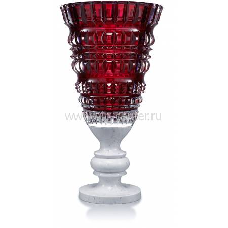 Ваза для цветов красная "New Antique" Baccarat 2808777