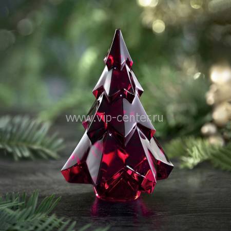 Ёлка "GSTAAD" красная H=13 "Noel" Baccarat 2813877