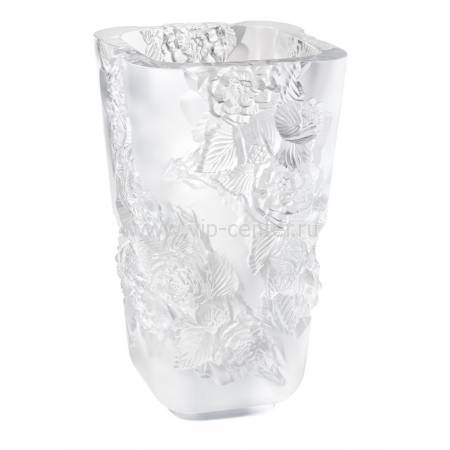 Ваза для цветов "Pivoines" прозрачная Lalique 10708400