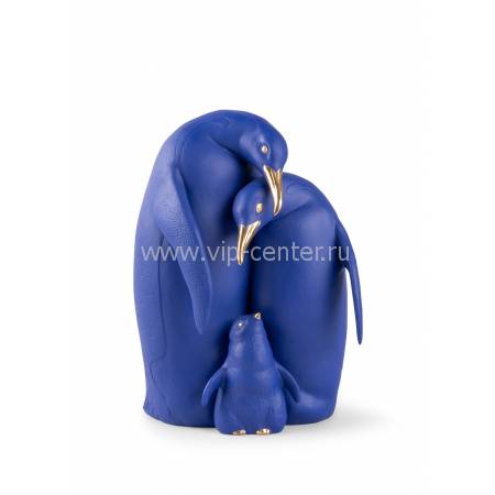 Статуэтка "Семья пингвинов" Lladro (Лимитированная коллекция 500 экз.) 01009539