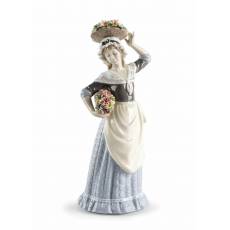 Статуэтка "Женщина собирает цветы" Lladro 01009545