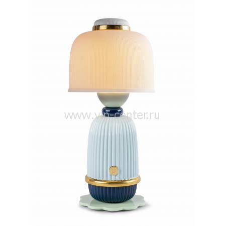 Настольная лампа "Kokeshi" голубая Lladro 01024147