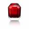 Ваза для цветов красная "OCTOGONE" Baccarat 2813754
