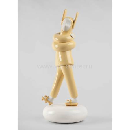 Статуэтка "В объятиях" (жёлтая) Lladro 01009652