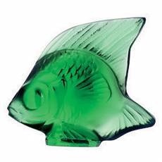 Статуэтка "Рыбка" зеленая Lalique 3001000