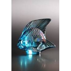 Статуэтка "Рыбка" золотисто-бирюзовая Lalique 10205600