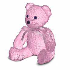 Статуэтка "Плюшевый мишка" розовый Daum (Лимитированная серия 375 экз) 05271-3
