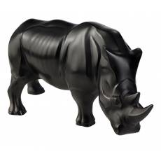 Статуэтка "Носорог" чёрный Lalique 10600400