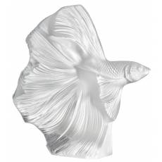 Статуэтка малая прозрачная "Боевая рыба" Lalique 10672400