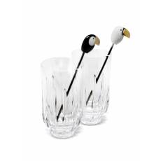 Набор из 2-х стаканов для воды и сока "Toucan" Lladro 01009465