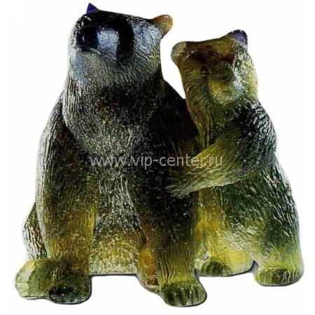 Статуэтка "Медведица с медвежонком" Daum 02489