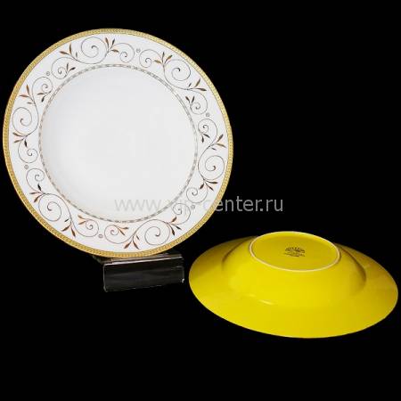 Набор из 6-ти тарелок для 1-го "Узоры" Glance GS2-002/J05-165G-PL4