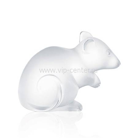 Статуэтка "Мышка" прозрачная Lalique 1068000