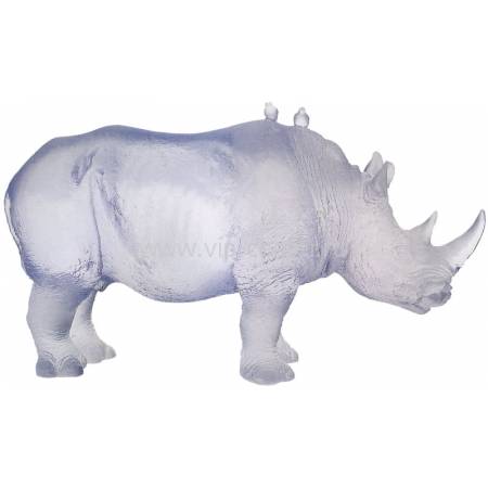 Статуэтка "Носорог" белый Daum (Лимитированная серия 1000 экз.) 03400