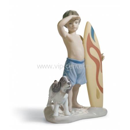 Статуэтка "Маленький серфингист" Lladro 01008110