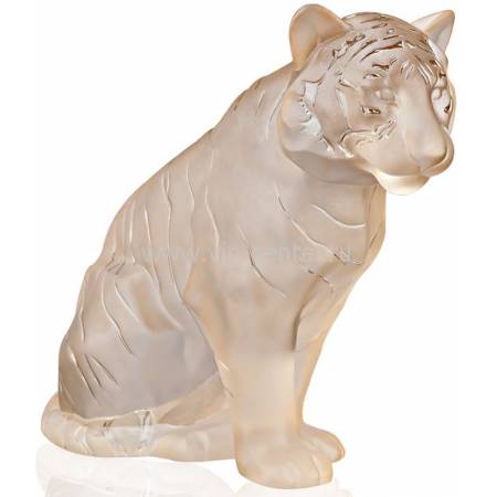 Статуэтка "Тигр" большой золотой Lalique 10550000