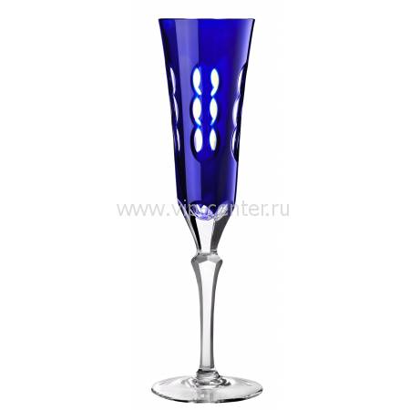 Фужер для шампанского "Kawali" (h=22,5) синий Christofle 07913211
