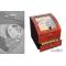 Шкатулка с автоподзаводом для 2-х часов с выдвижным ящиком для хранения драгоценностей LuxeWood LW721-3
