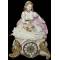 Часы "Дама с цветами" Porcellane Principe 425/PP