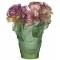 Ваза для цветов "Rose Passion" зелено-розовая (h=17) Daum 05287