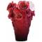 Ваза для цветов "Rose Passion" красно-белая (h=35) Daum (Лимитированная серия 375 экз.) 05308-1
